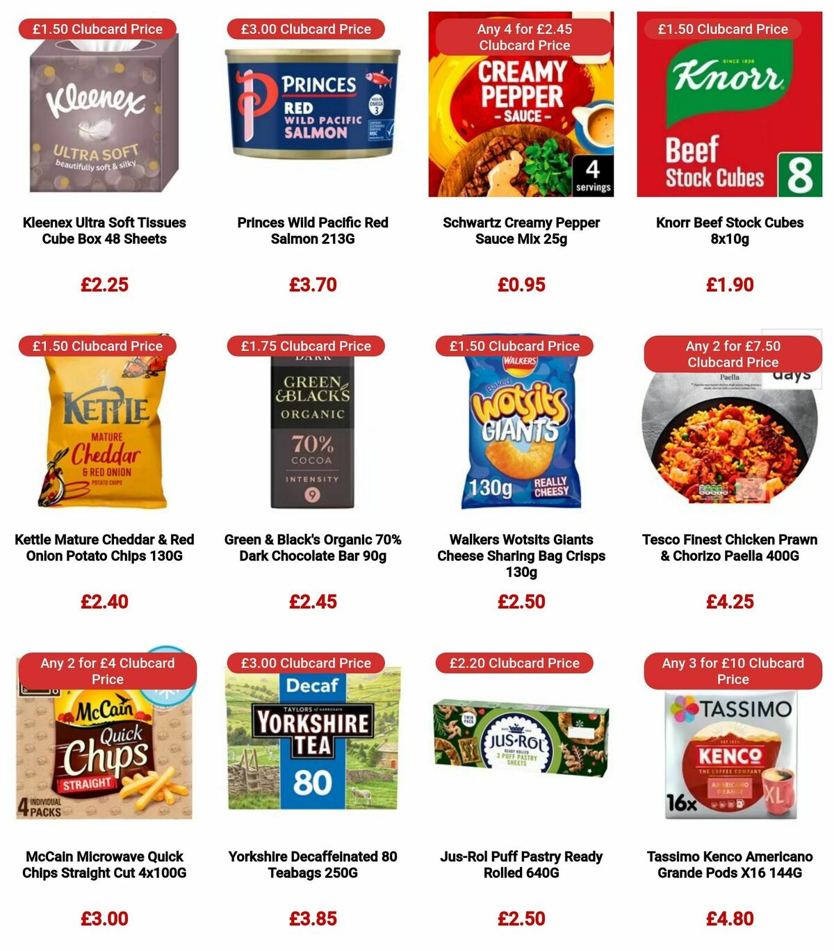 TESCO Offers from 14 December