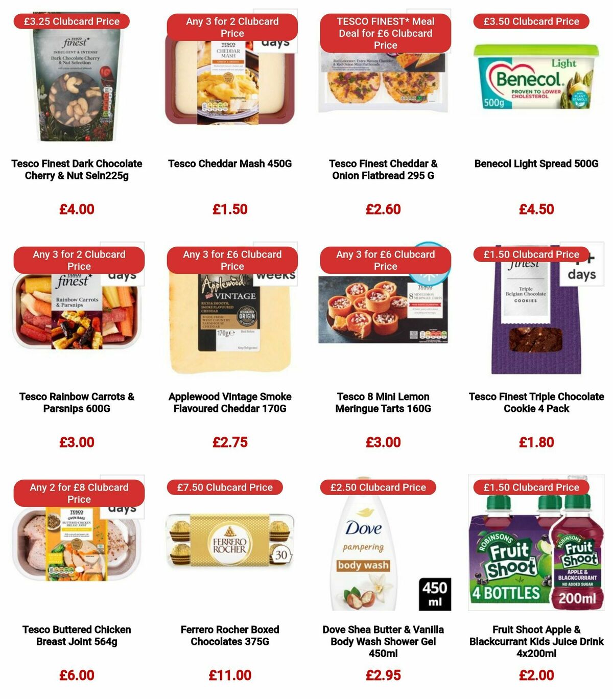 TESCO Offers from 14 December