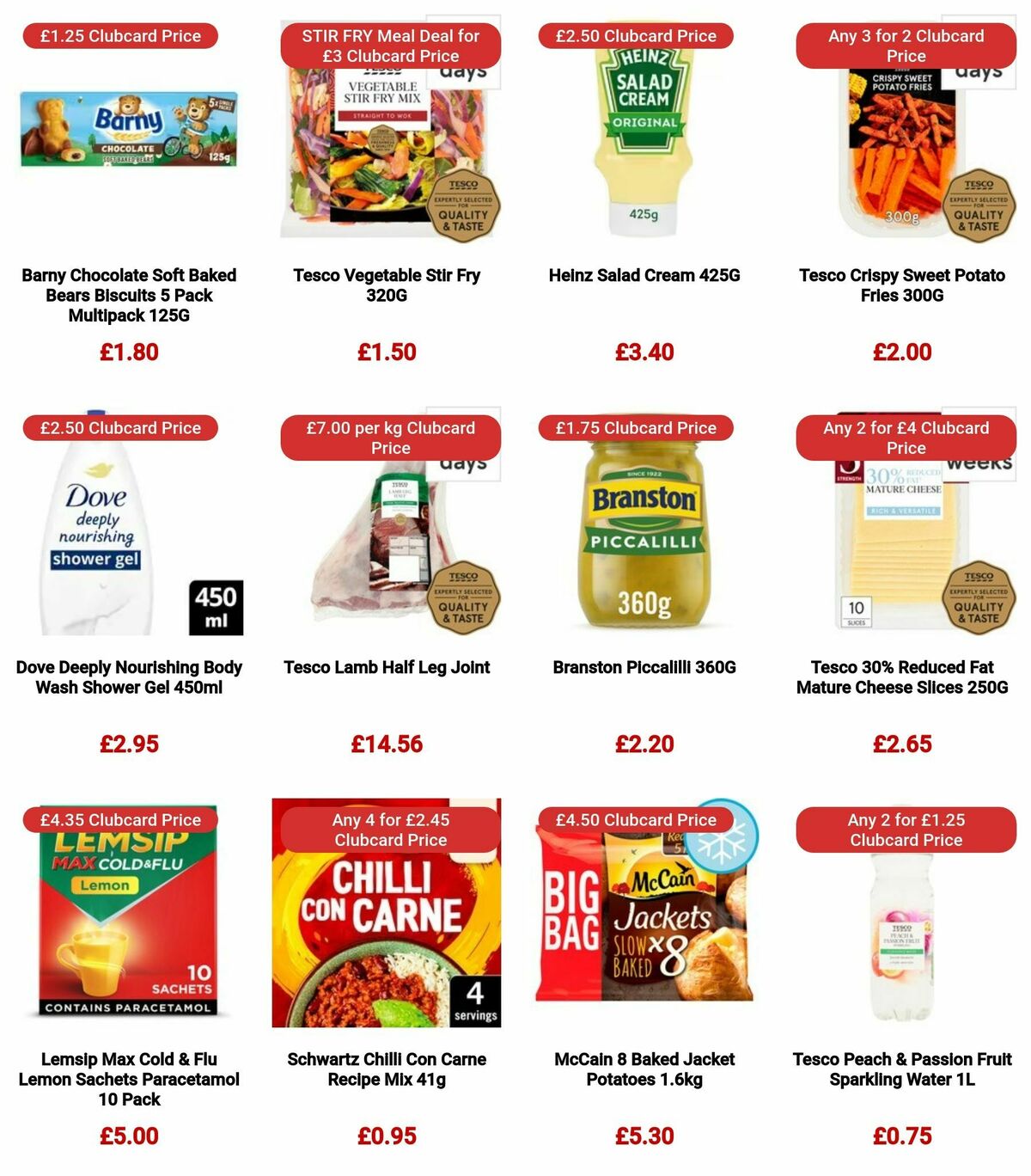 TESCO Offers from 21 December