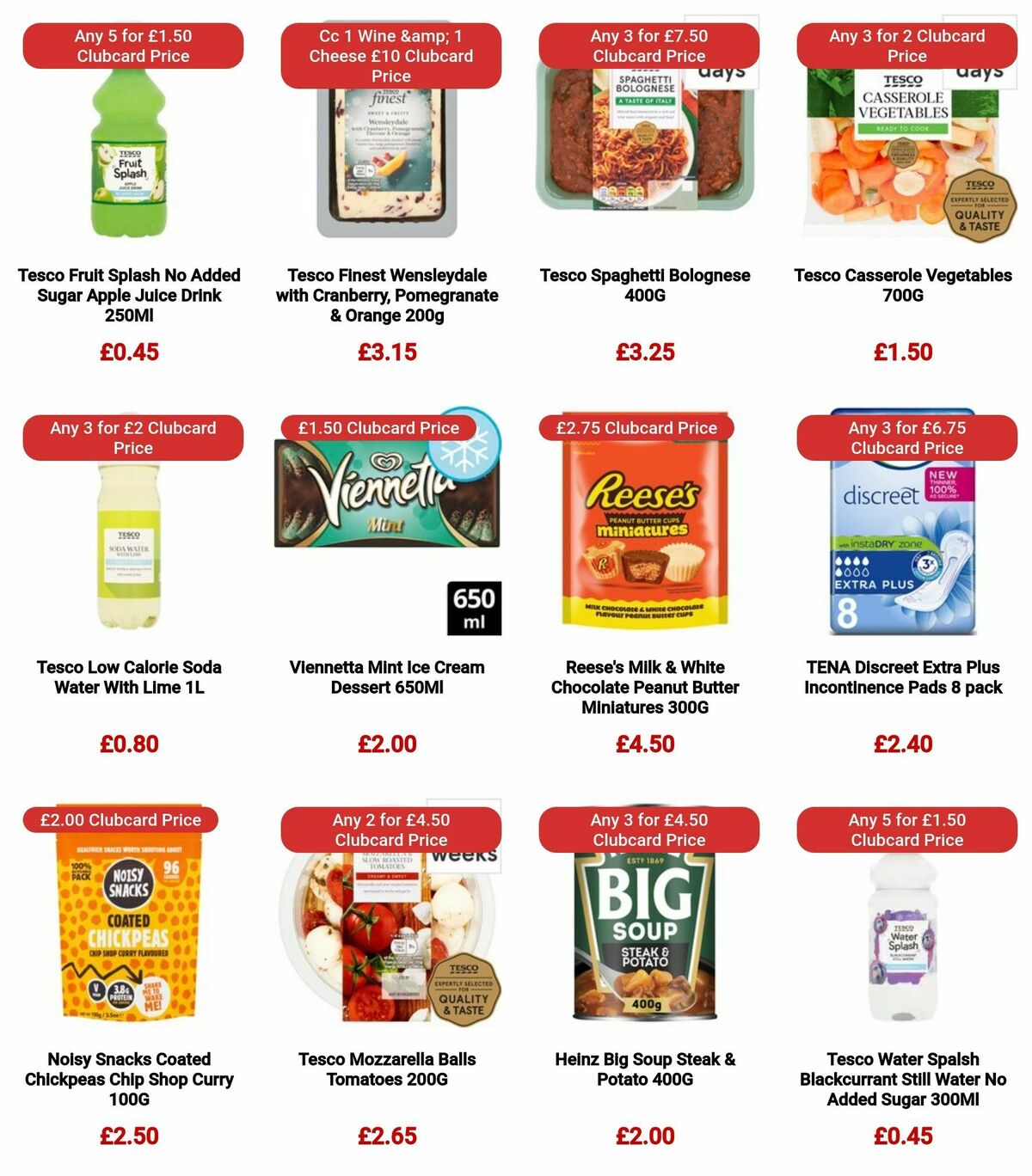 TESCO Offers from 21 December