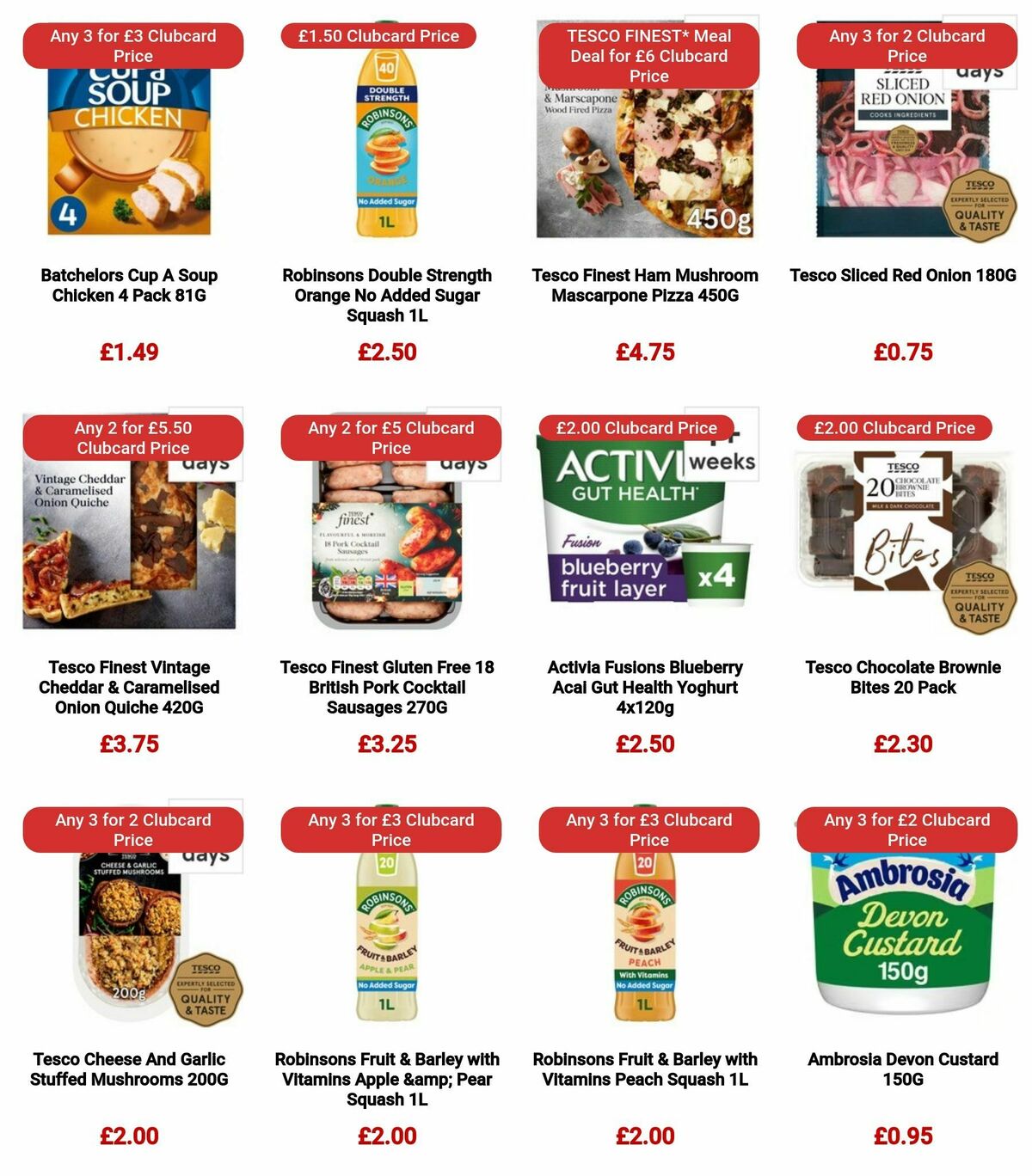 TESCO Offers from 21 December