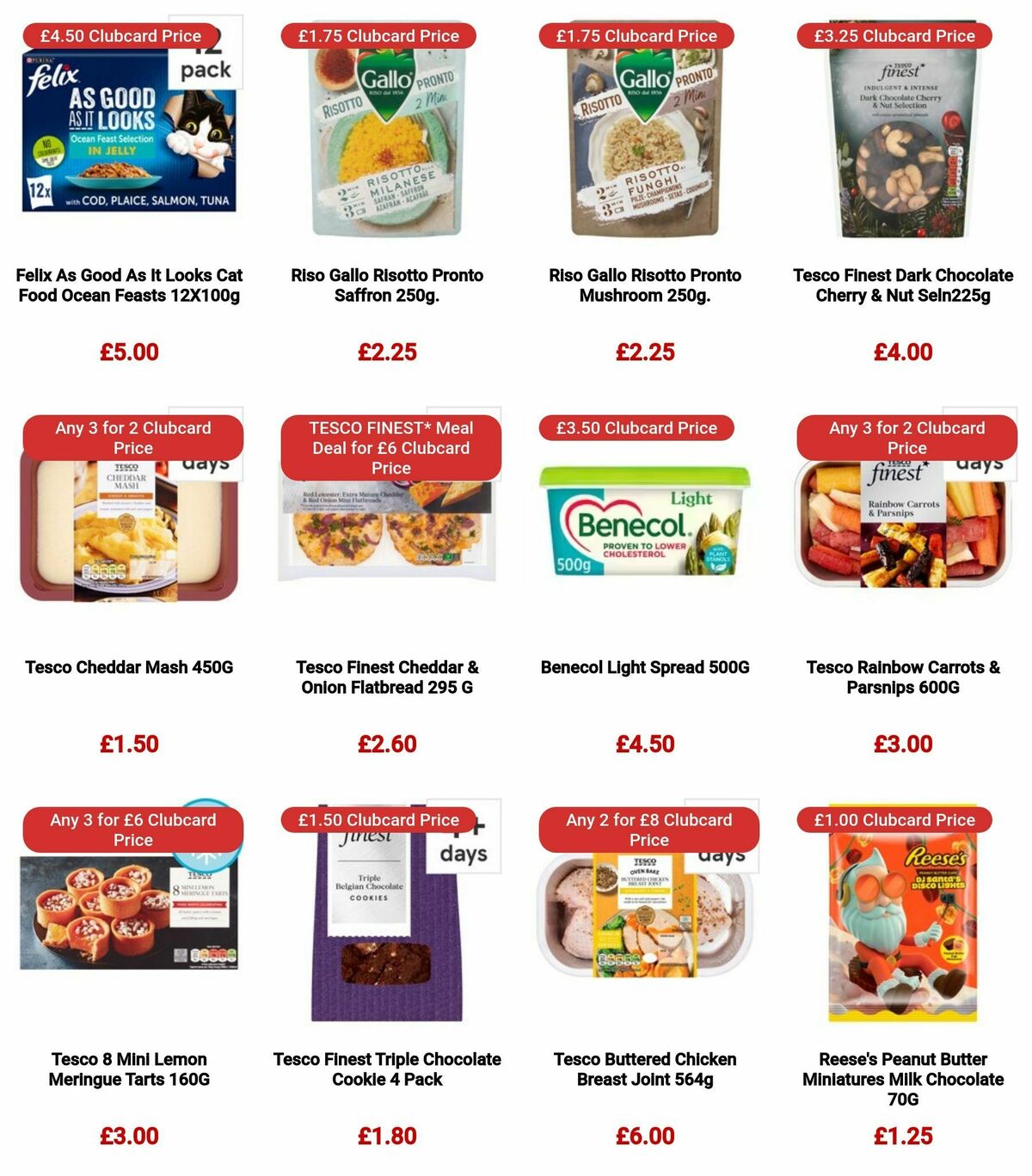 TESCO Offers from 21 December