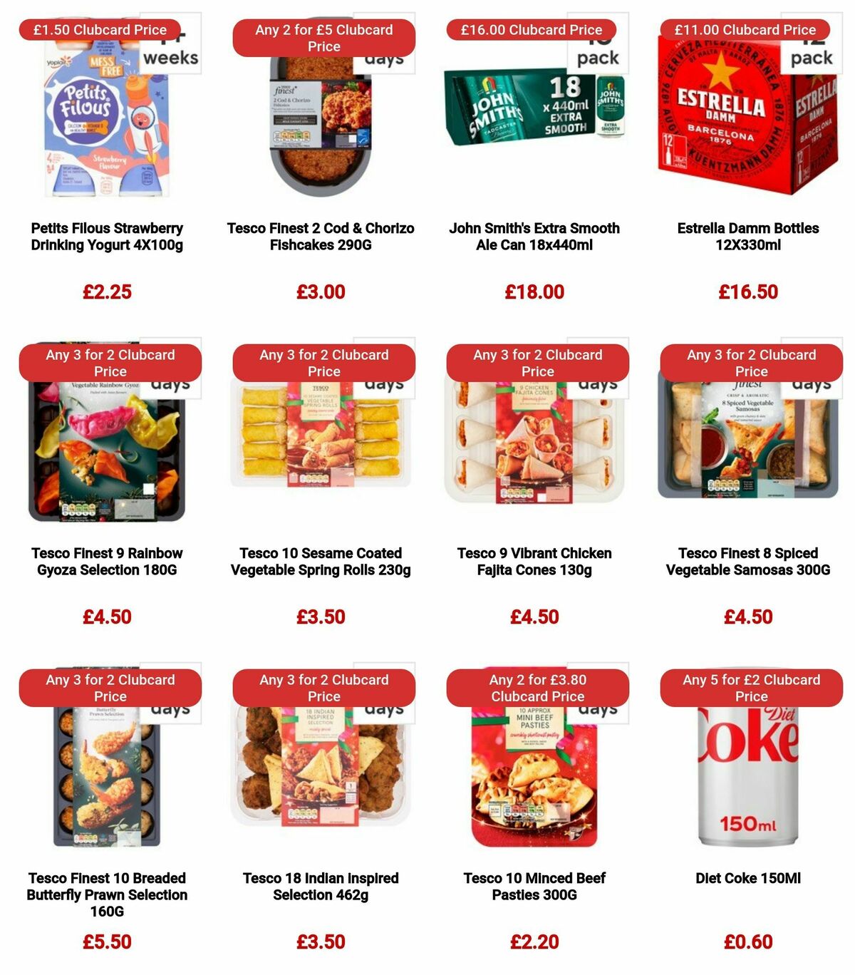 TESCO Offers from 21 December