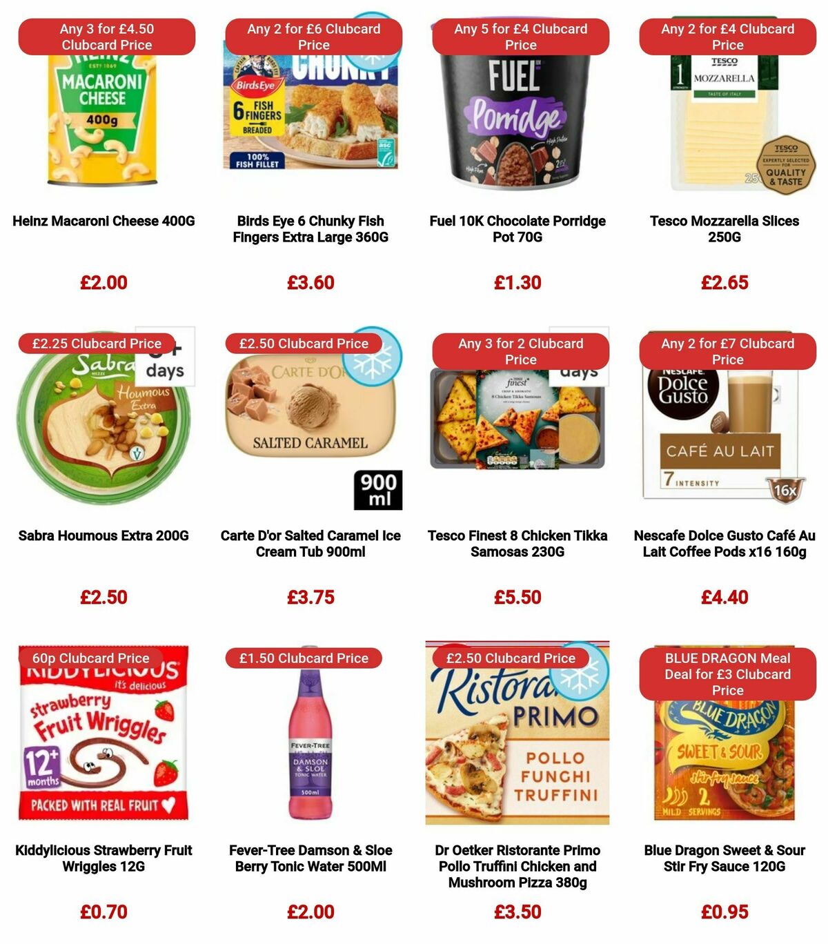 TESCO Offers from 21 December