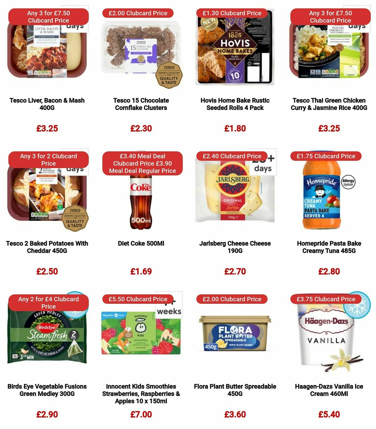 TESCO Offers from 21 December