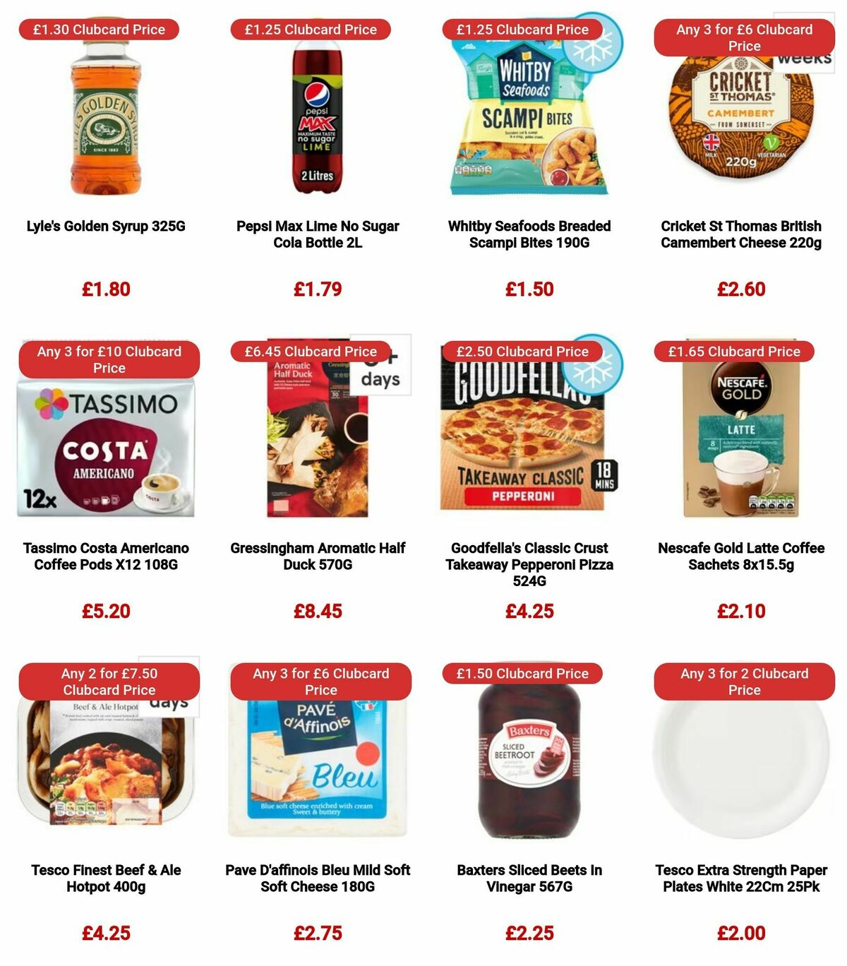 TESCO Offers from 21 December