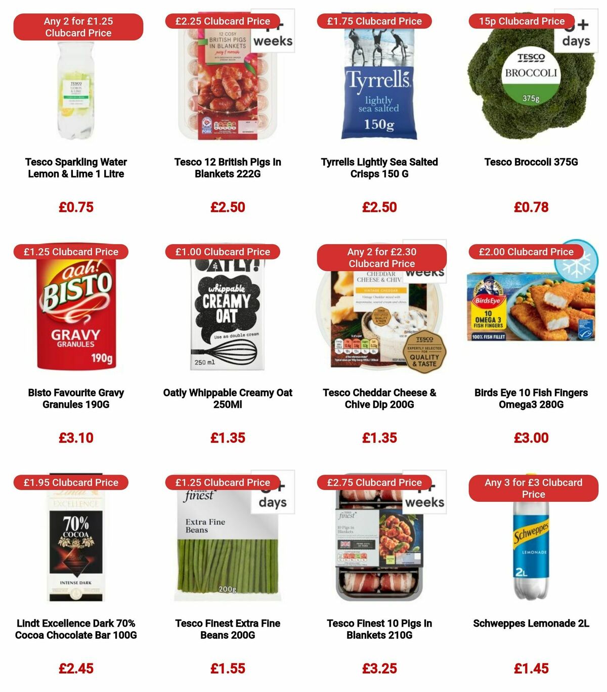 TESCO Offers from 21 December