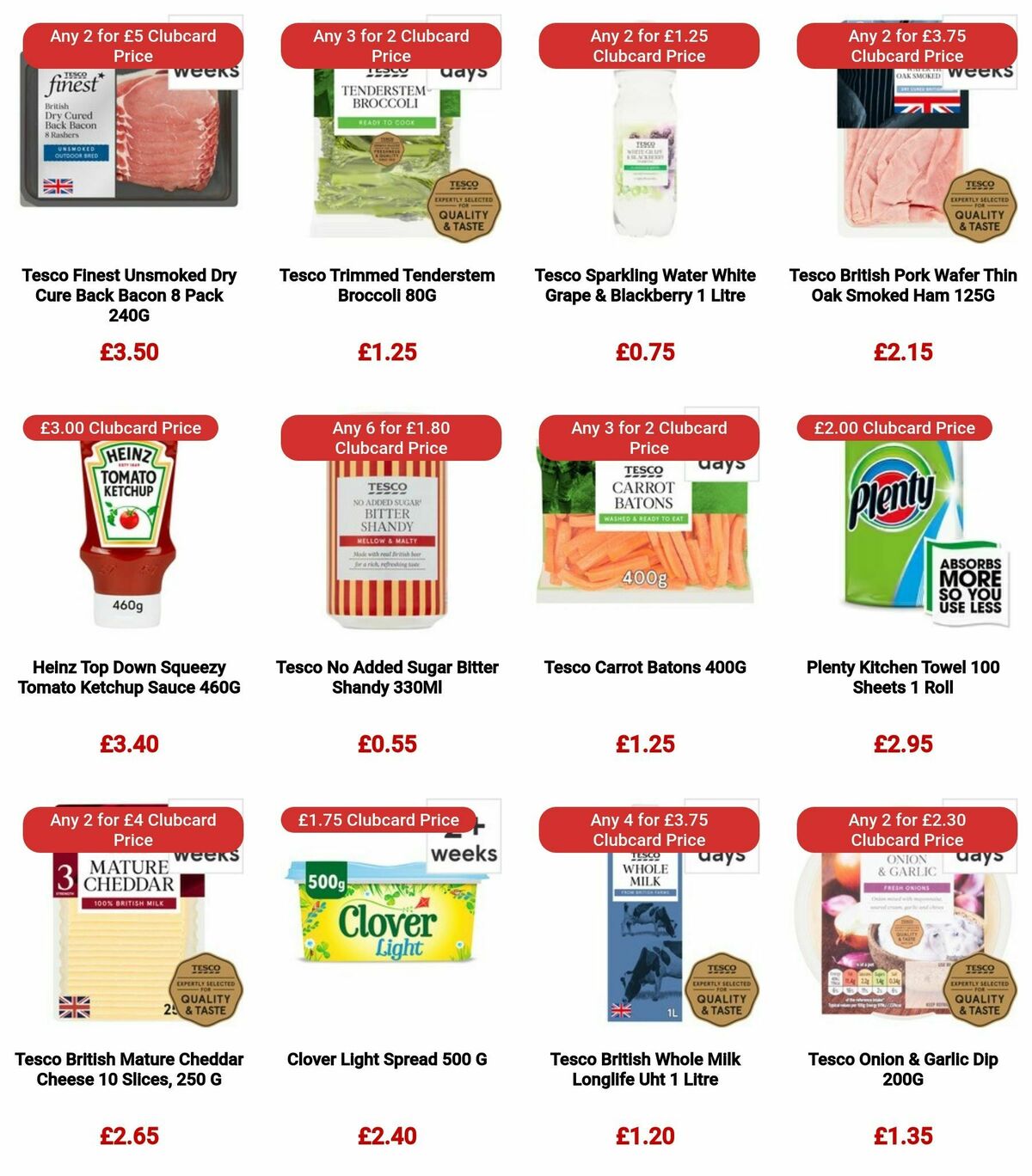 TESCO Offers from 28 December