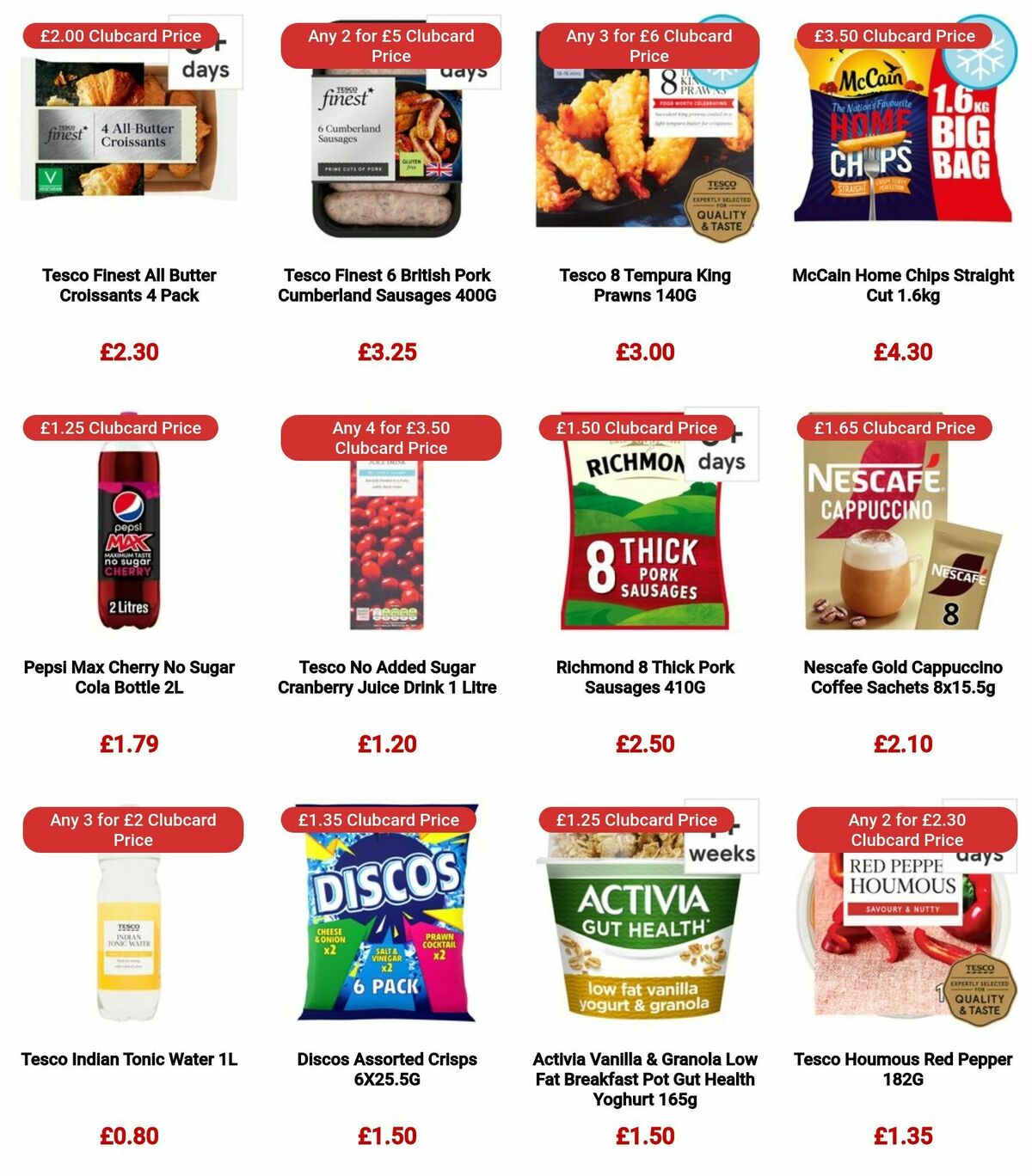 TESCO Offers from 28 December