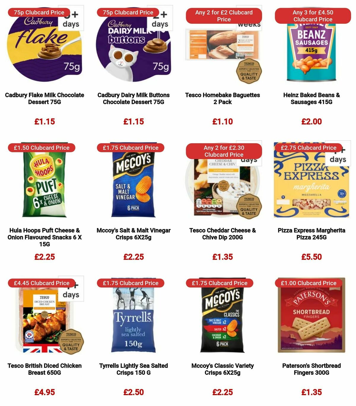 TESCO Offers from 28 December