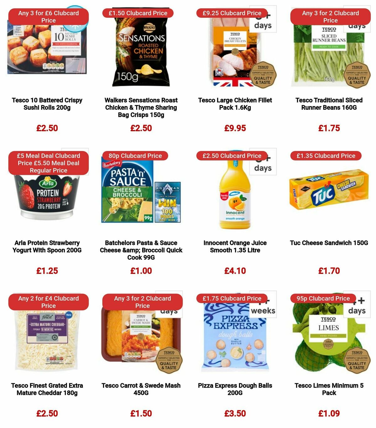 TESCO Offers from 28 December