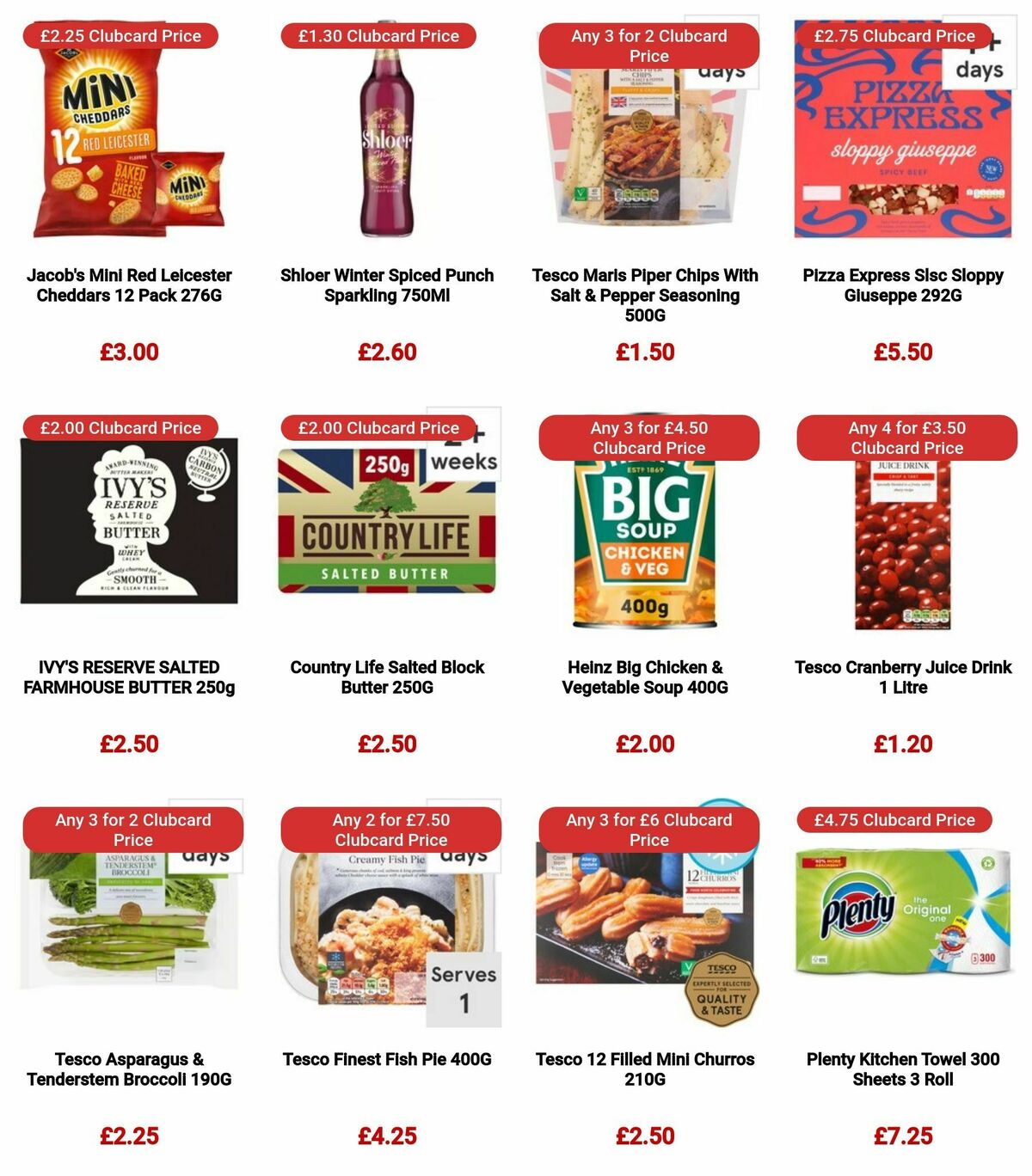 TESCO Offers from 28 December