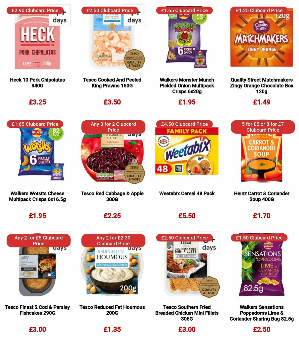 TESCO Offers from 28 December