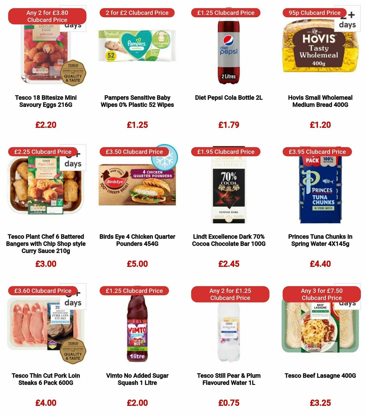 TESCO Offers from 28 December