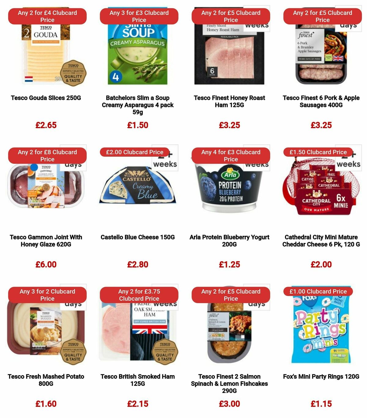 TESCO Offers from 28 December