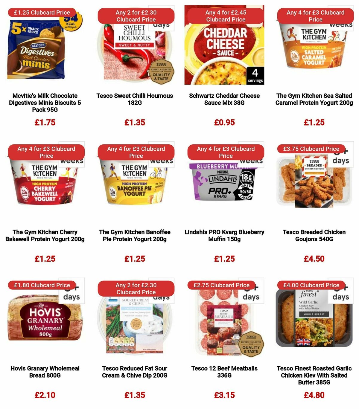 TESCO Offers from 28 December