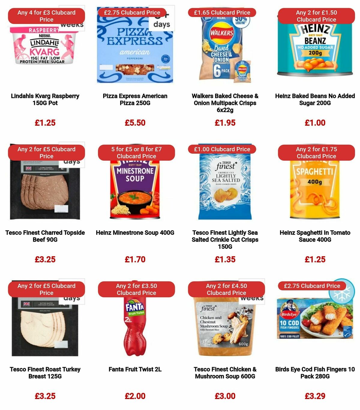 TESCO Offers from 28 December