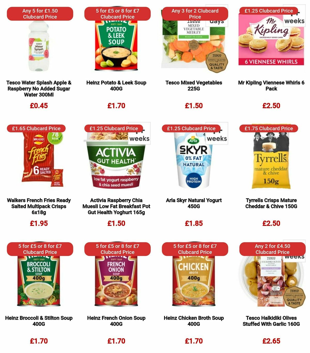 TESCO Offers from 28 December