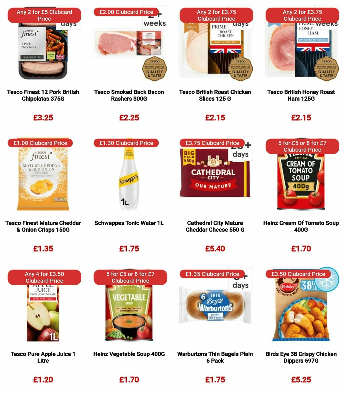 TESCO Offers from 28 December