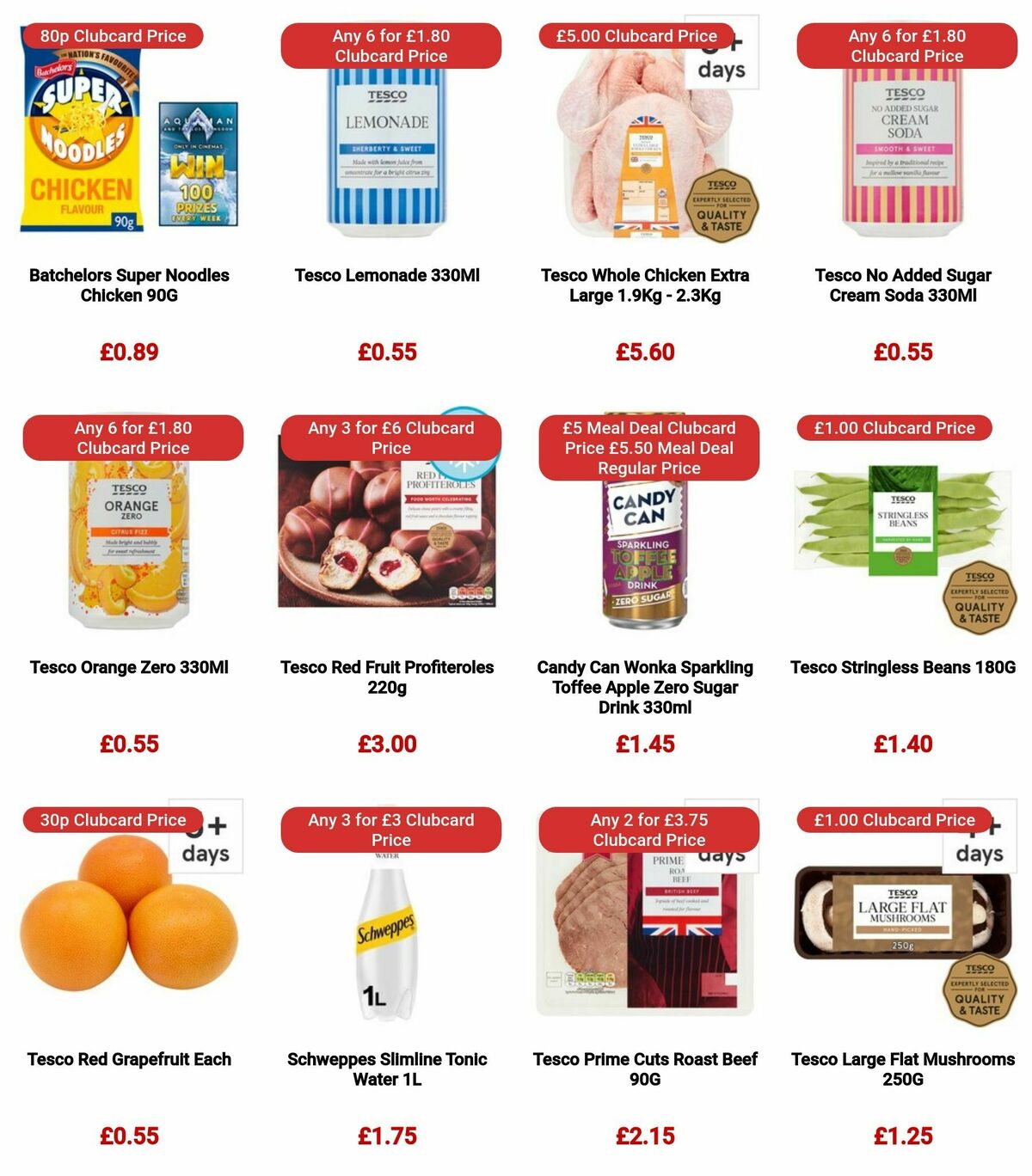 TESCO Offers from 28 December