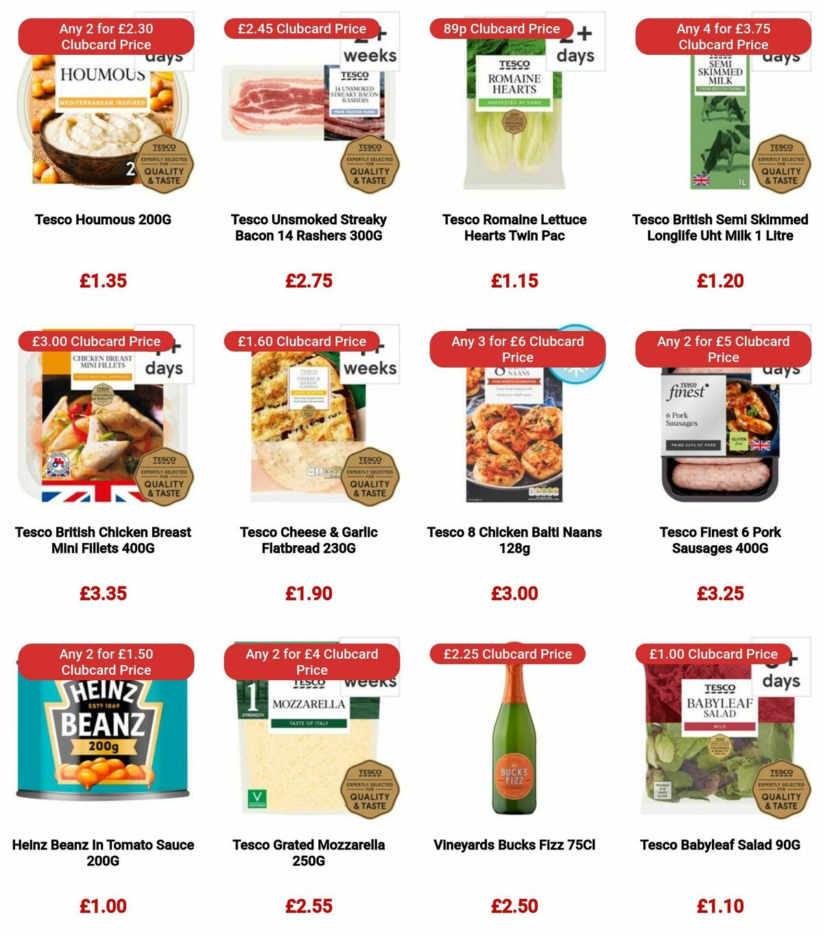 TESCO Offers from 28 December