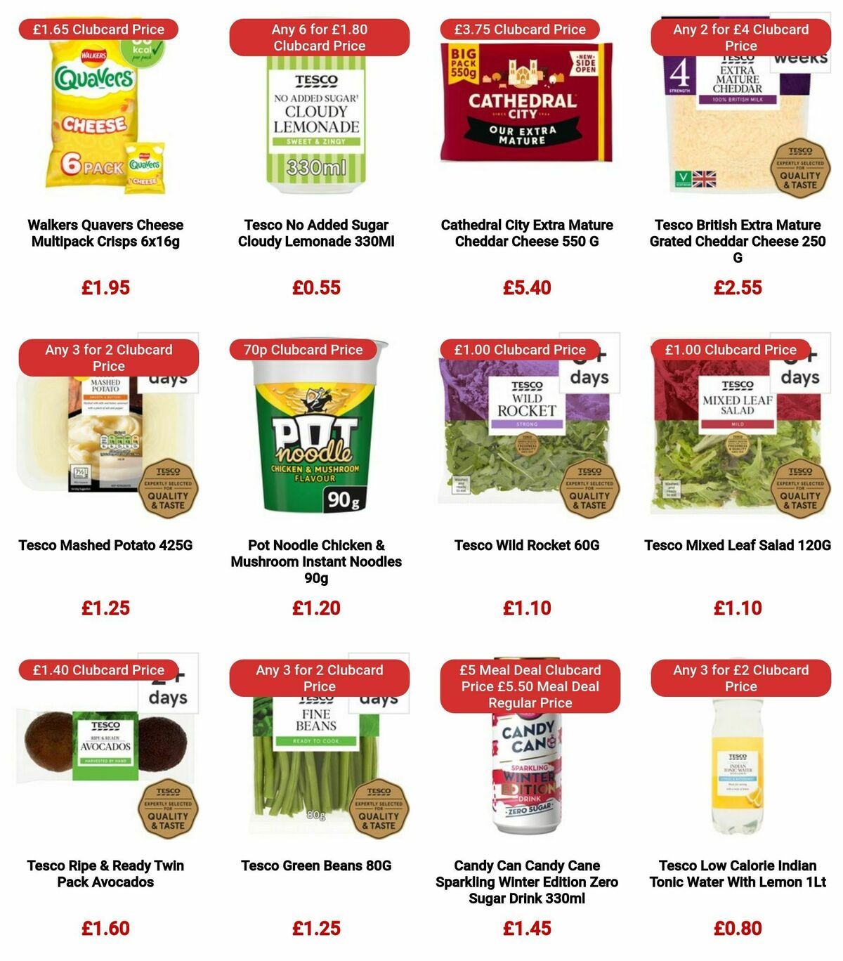 TESCO Offers from 28 December