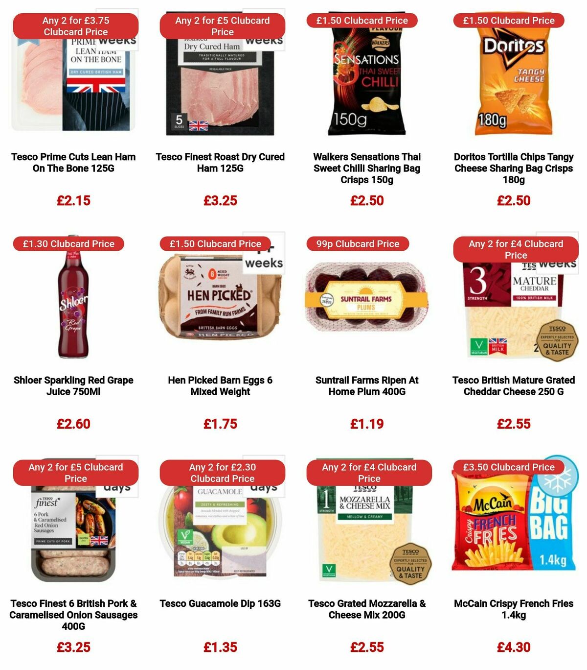 TESCO Offers from 28 December