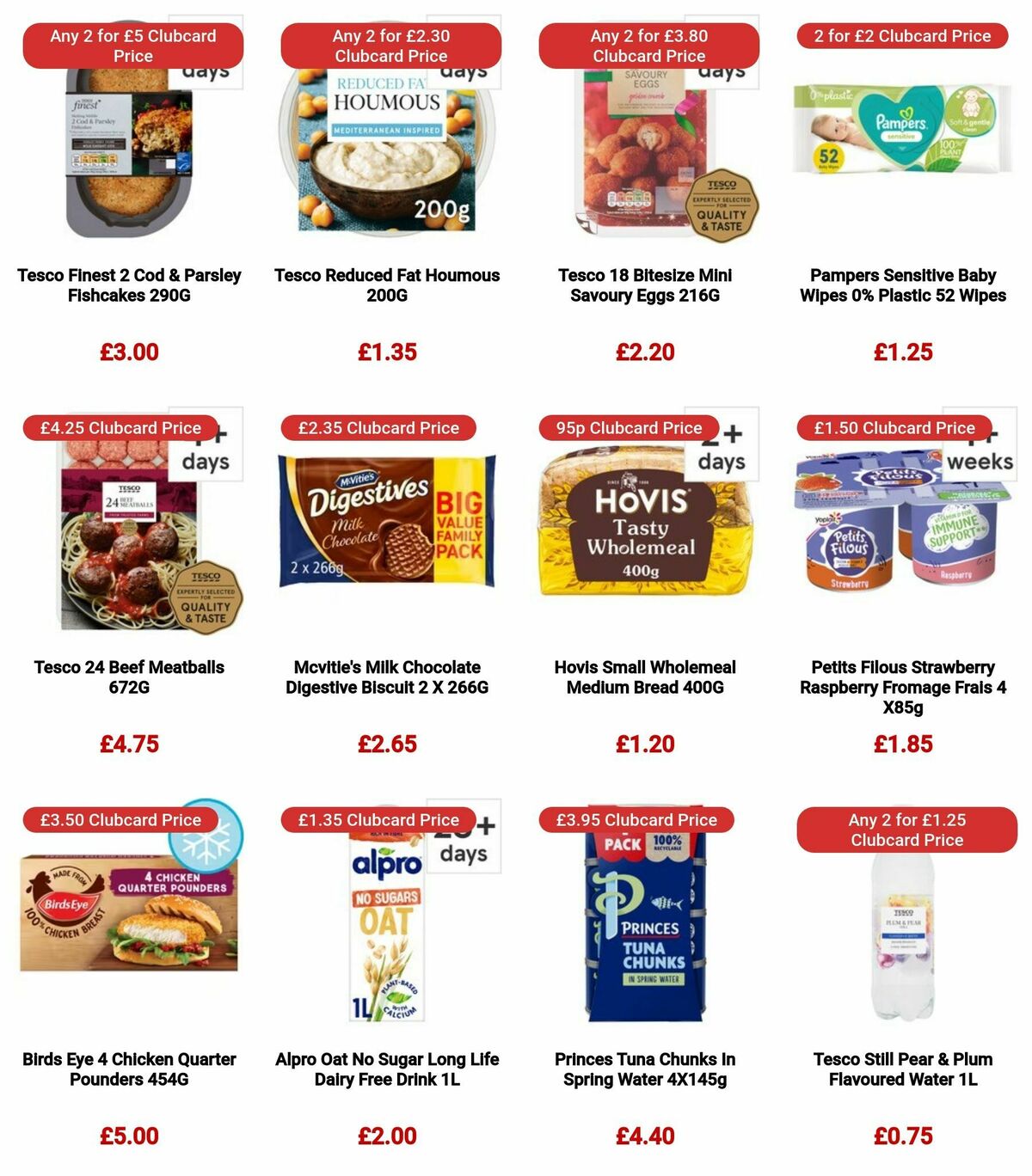 TESCO Offers from 3 January