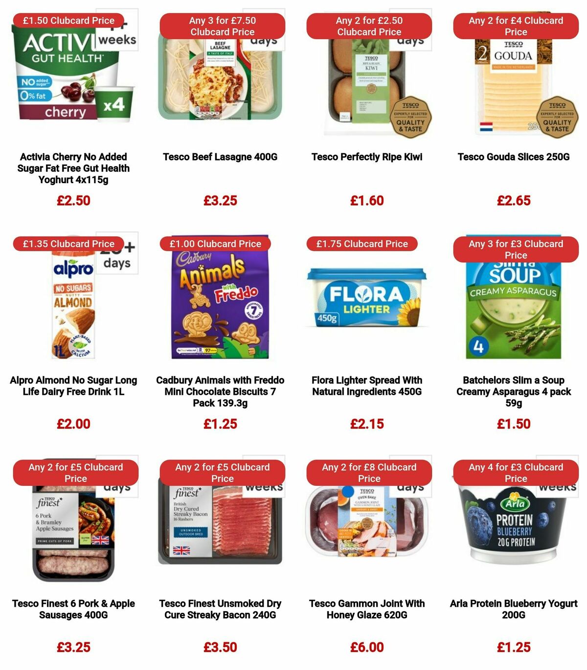 TESCO Offers from 3 January