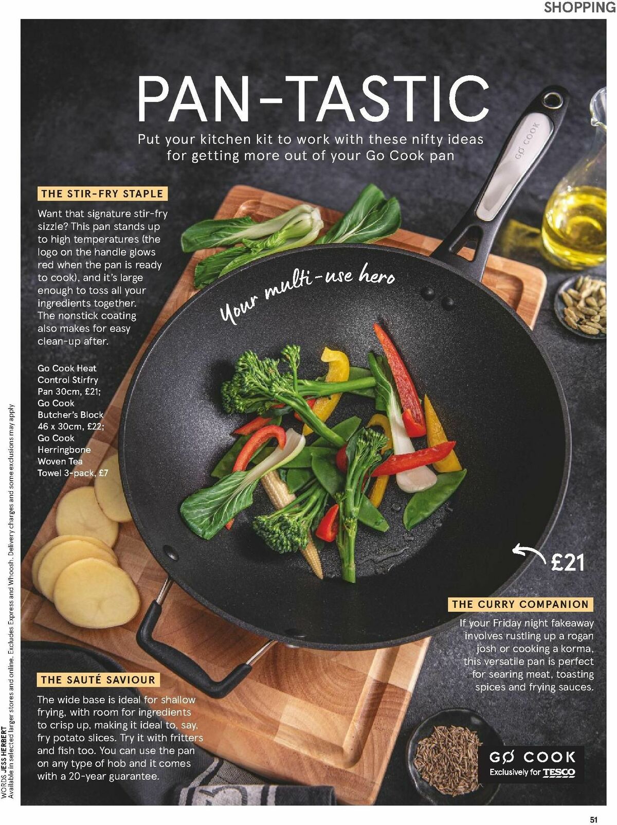 TESCO Magazine January Offers from 1 January