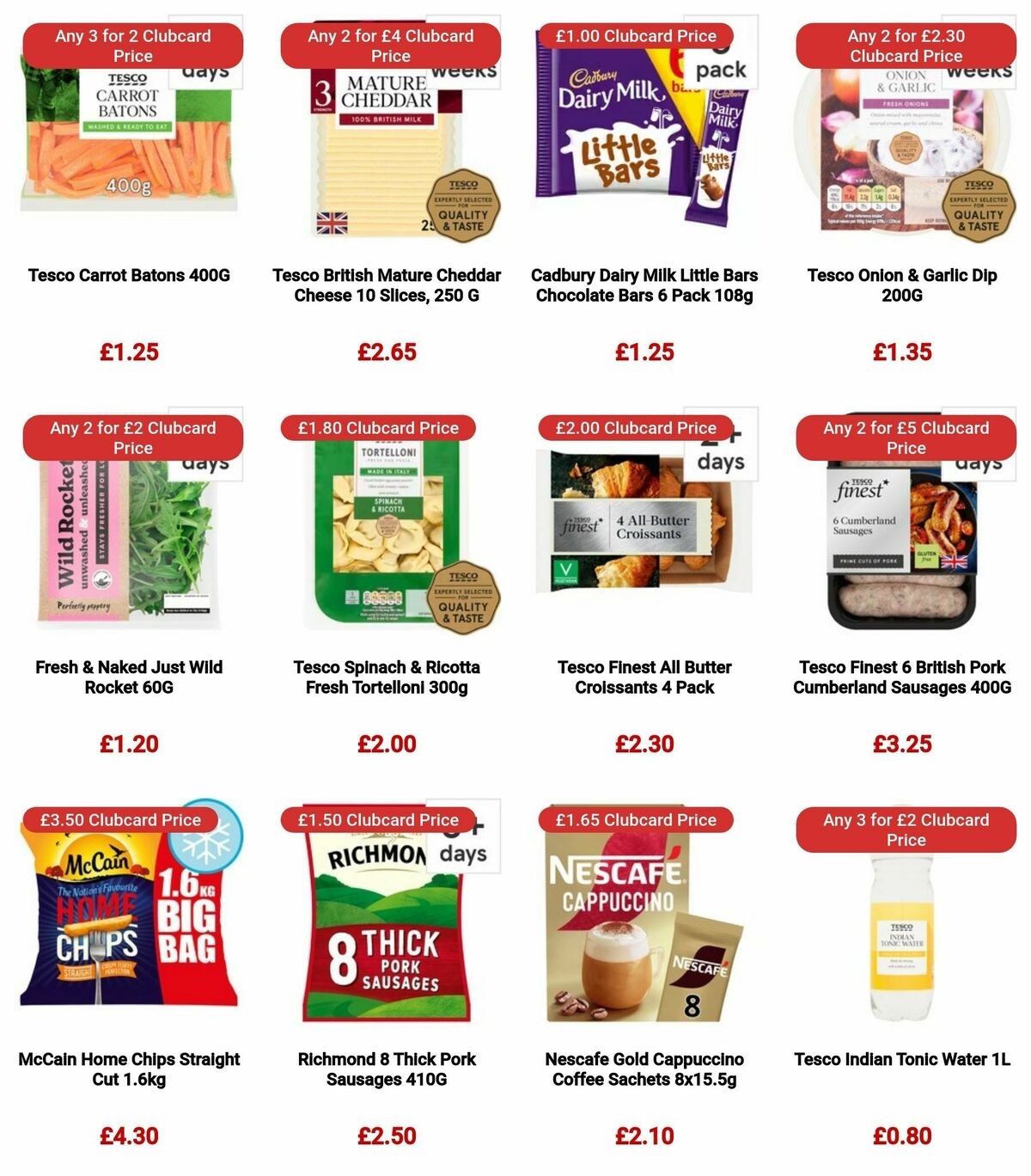 TESCO Offers from 11 January