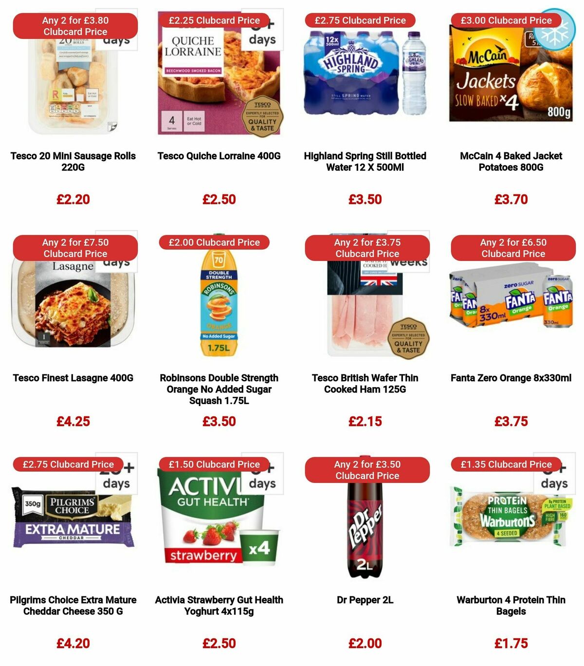 TESCO Offers from 11 January