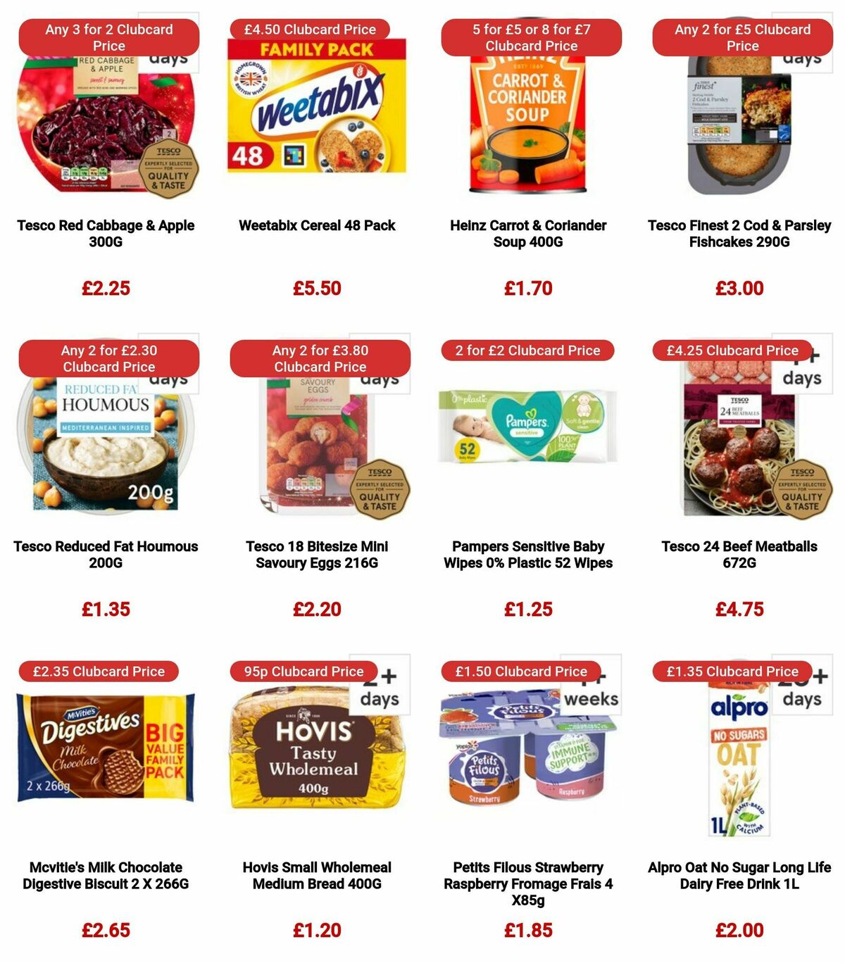 TESCO Offers from 11 January