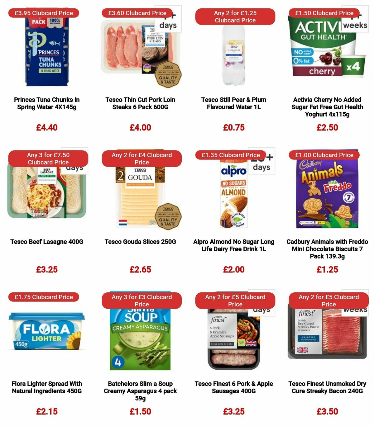 TESCO Offers from 11 January