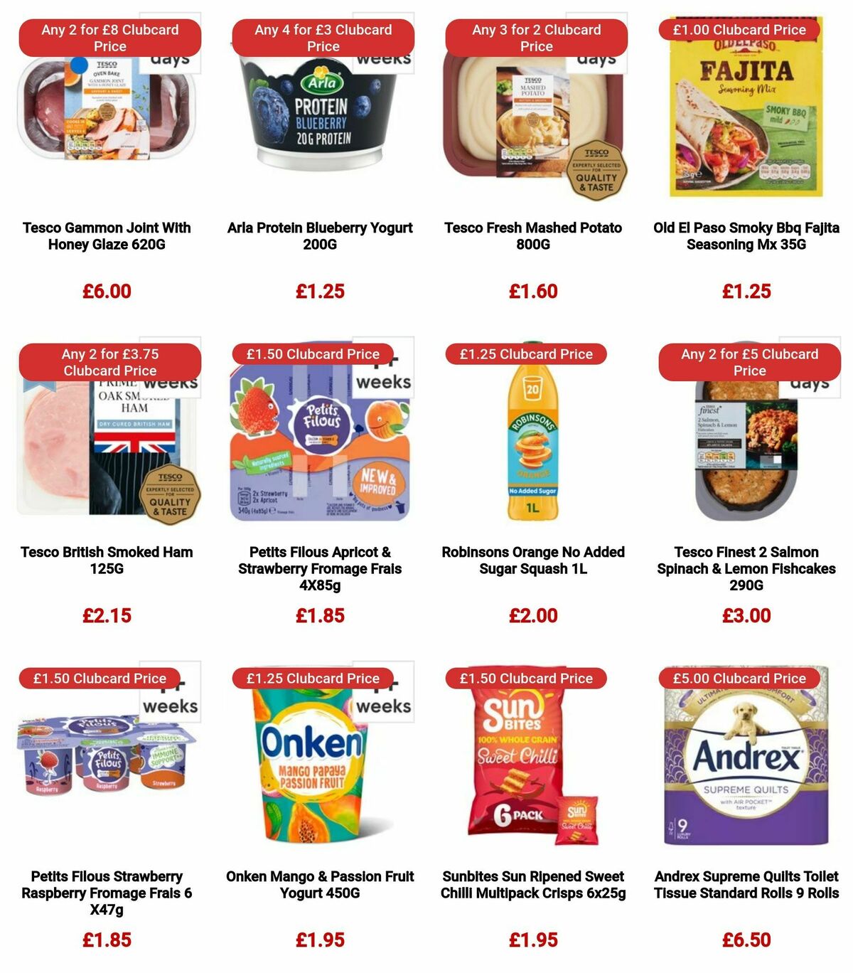 TESCO Offers from 11 January