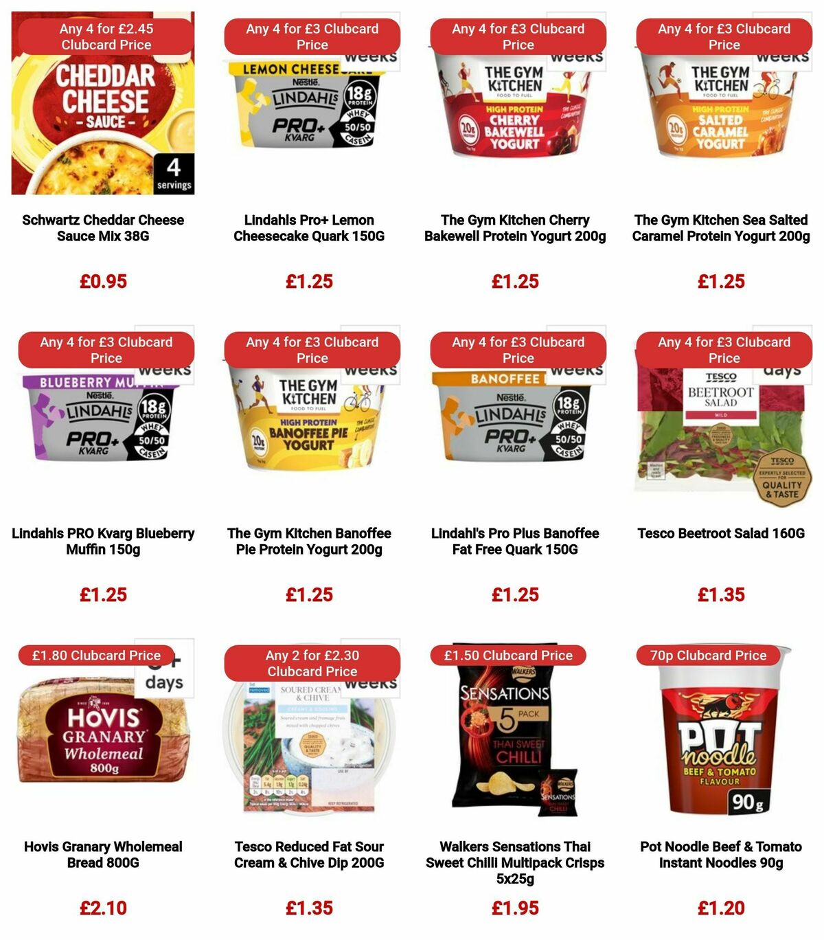 TESCO Offers from 11 January