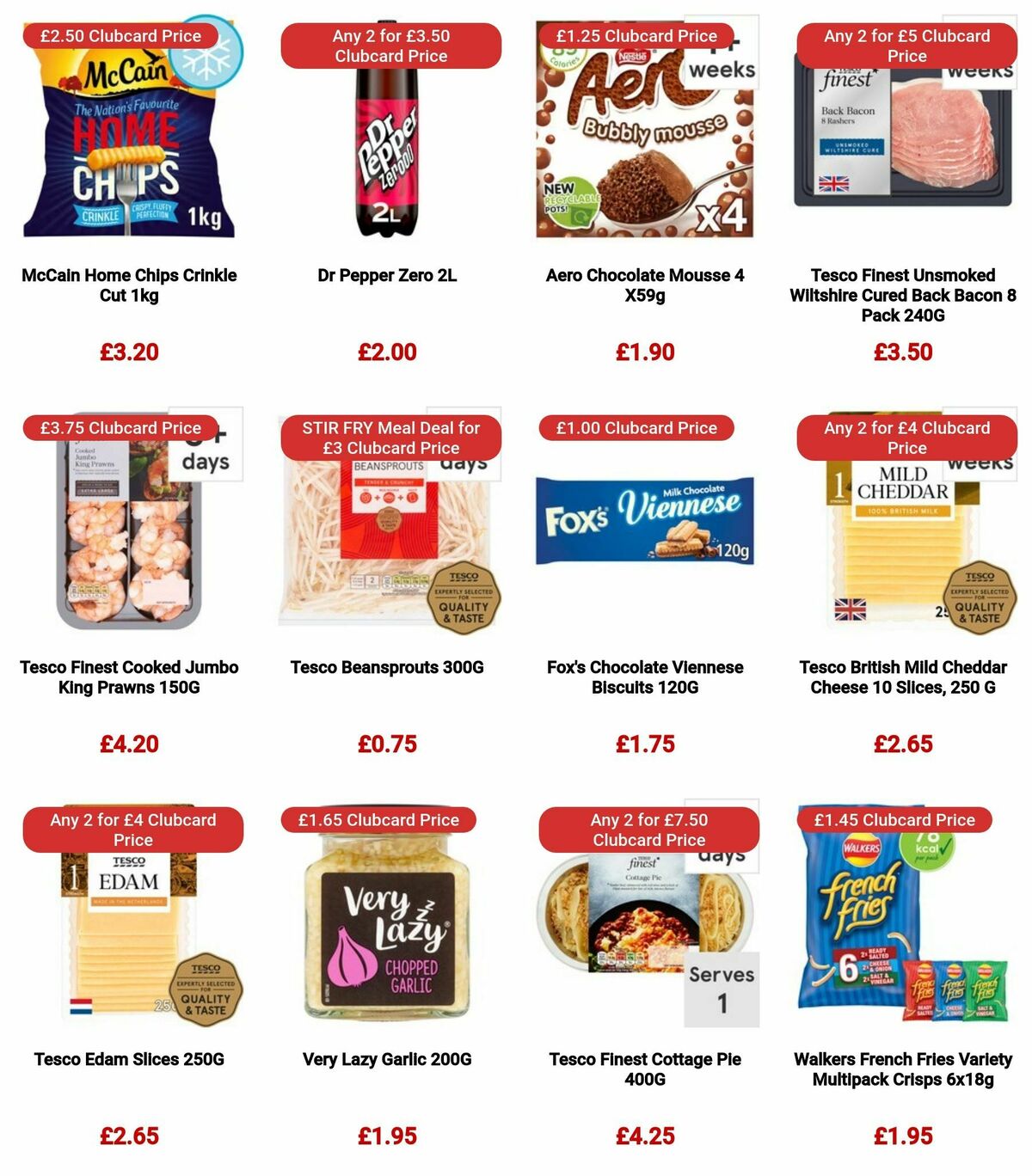 TESCO Offers from 11 January