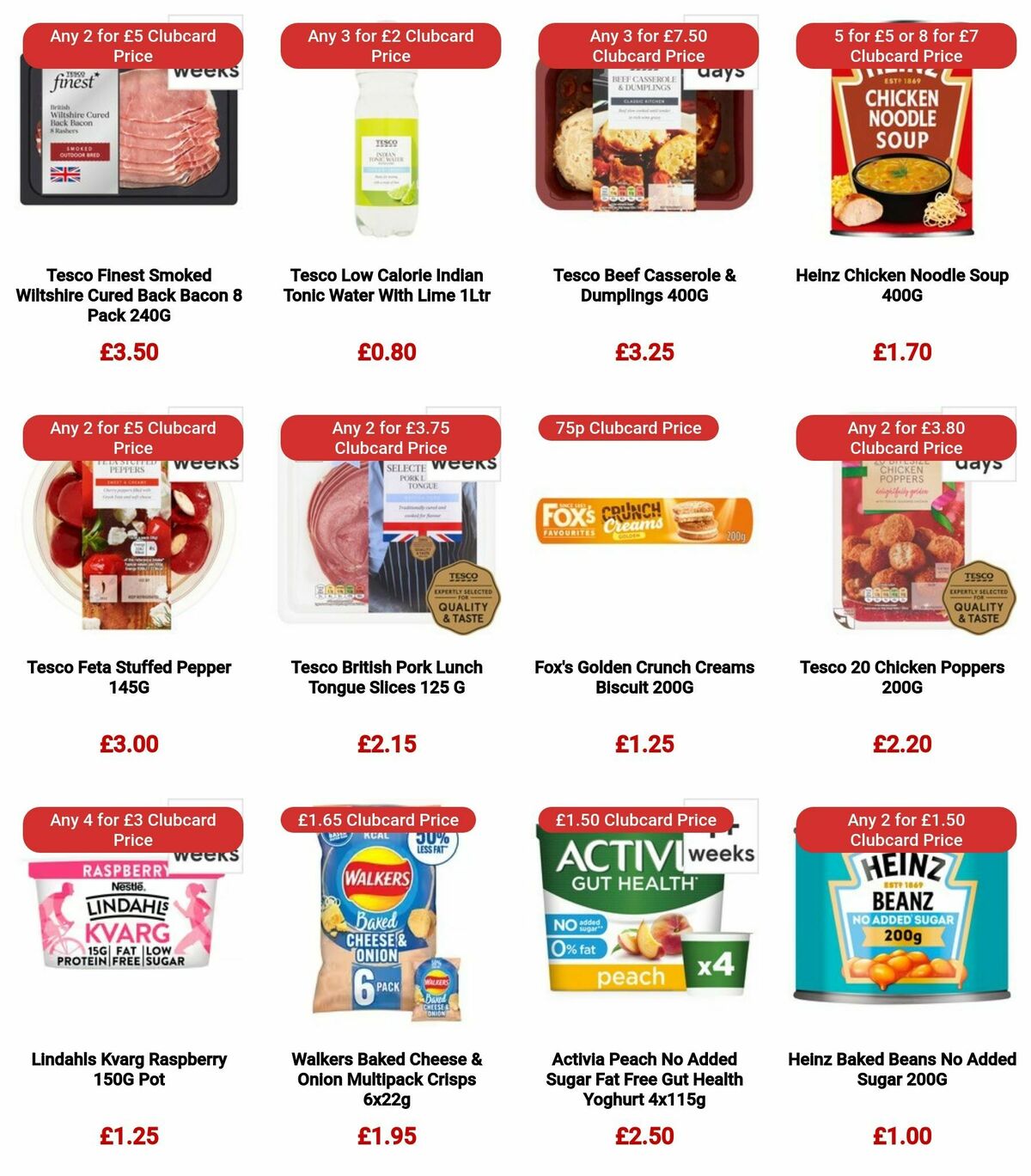 TESCO Offers from 11 January