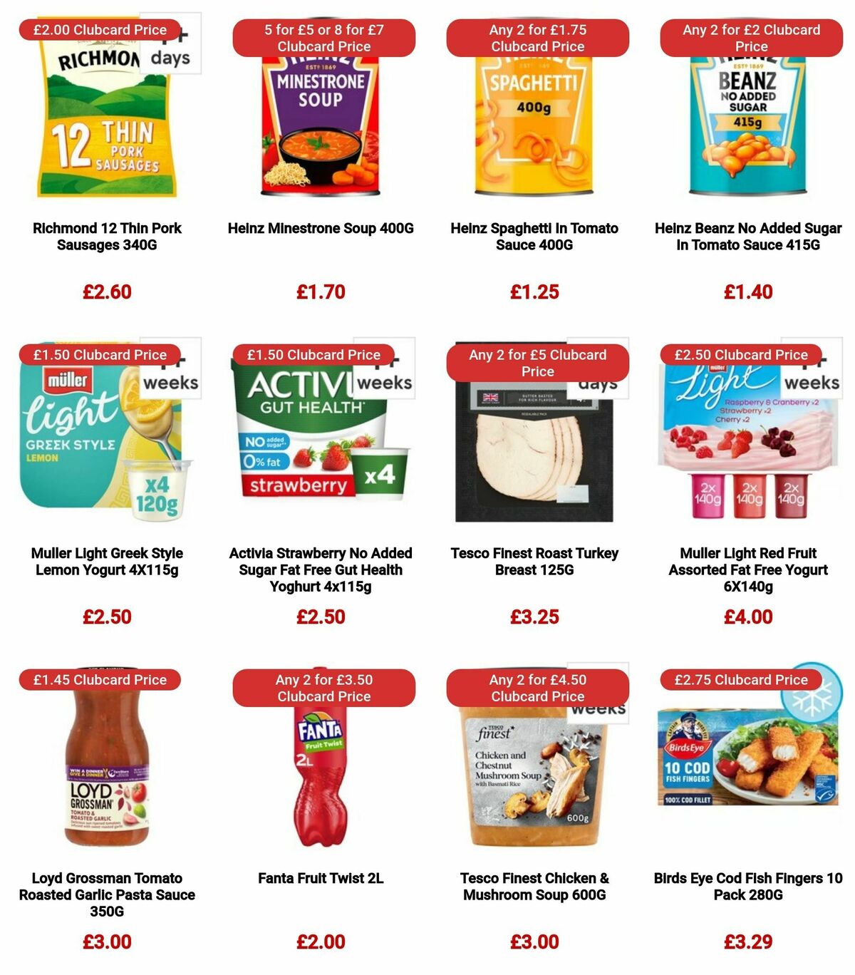 TESCO Offers from 11 January