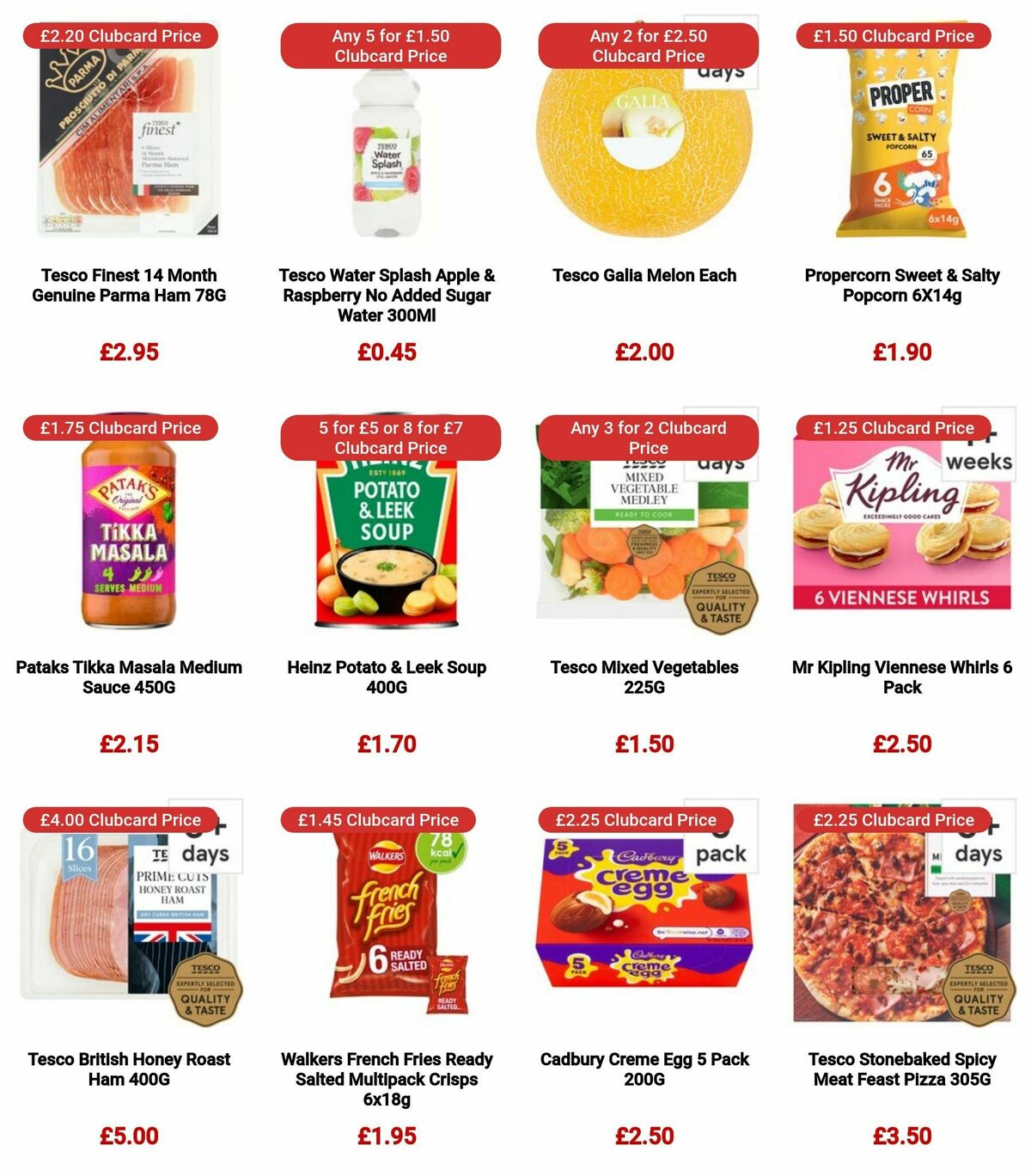 TESCO Offers from 11 January