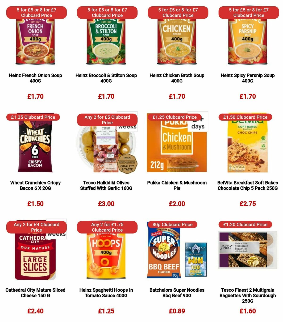 TESCO Offers from 11 January