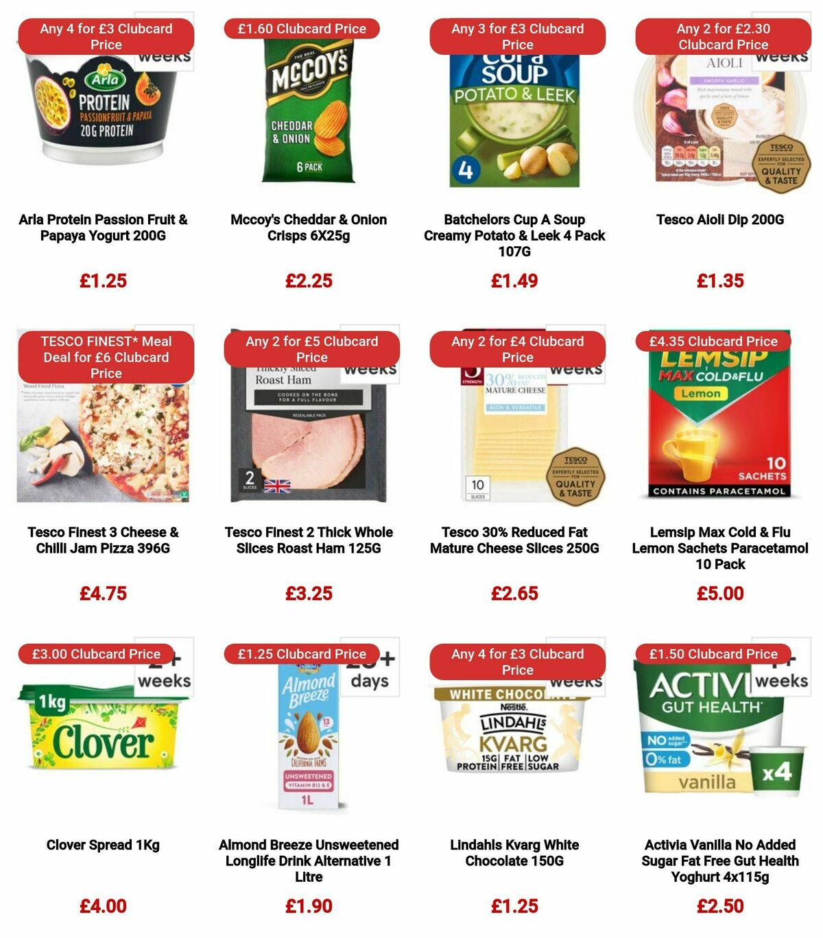 TESCO Offers from 11 January