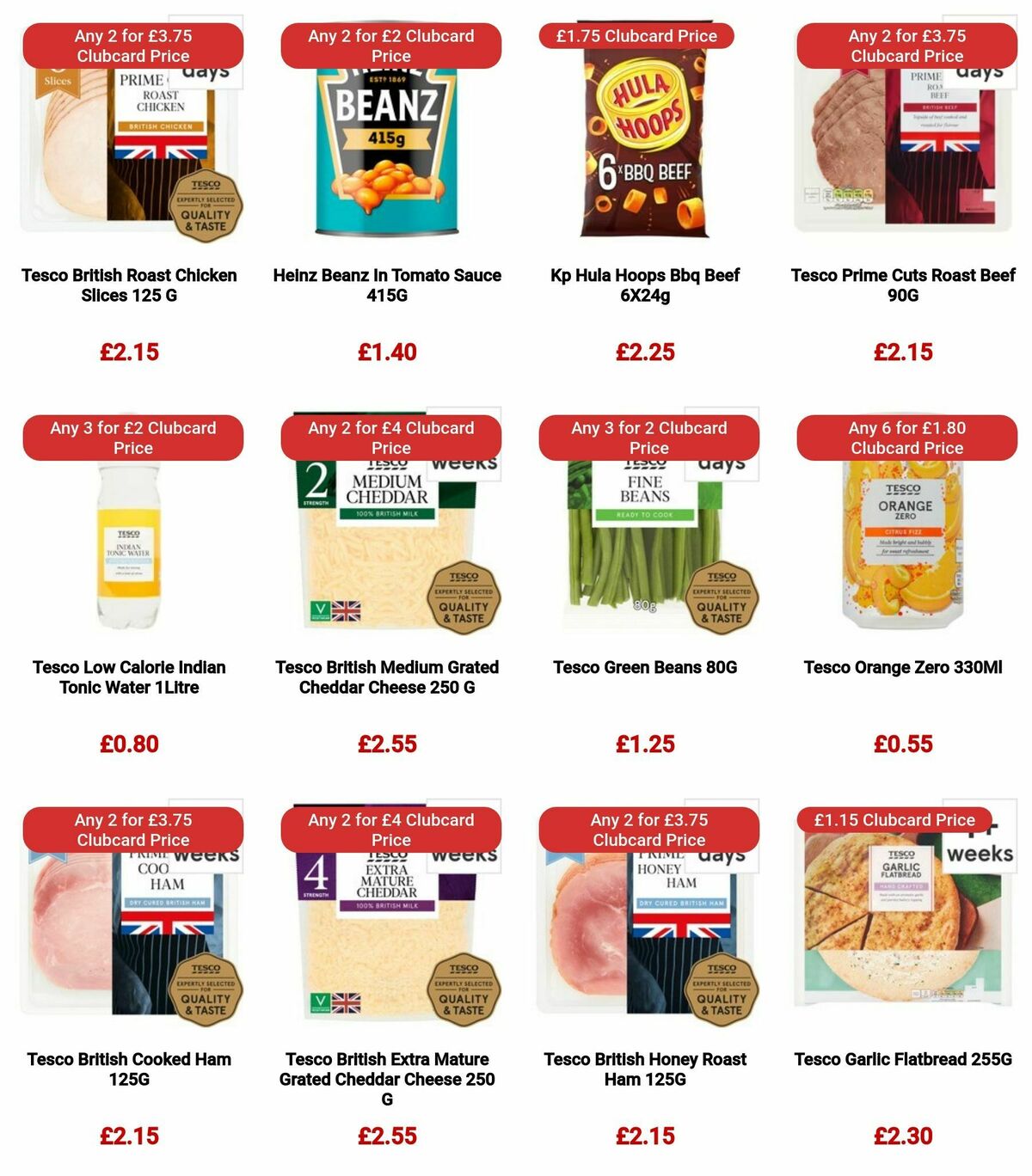 TESCO Offers from 11 January