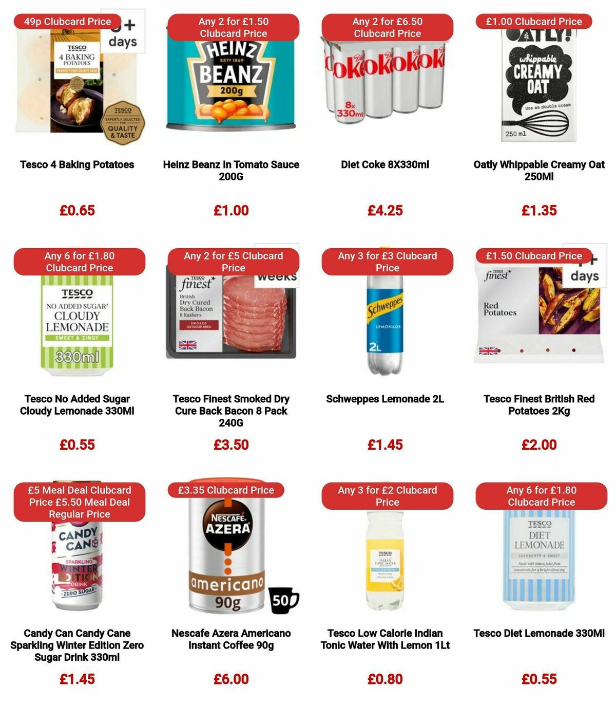 TESCO Offers from 11 January