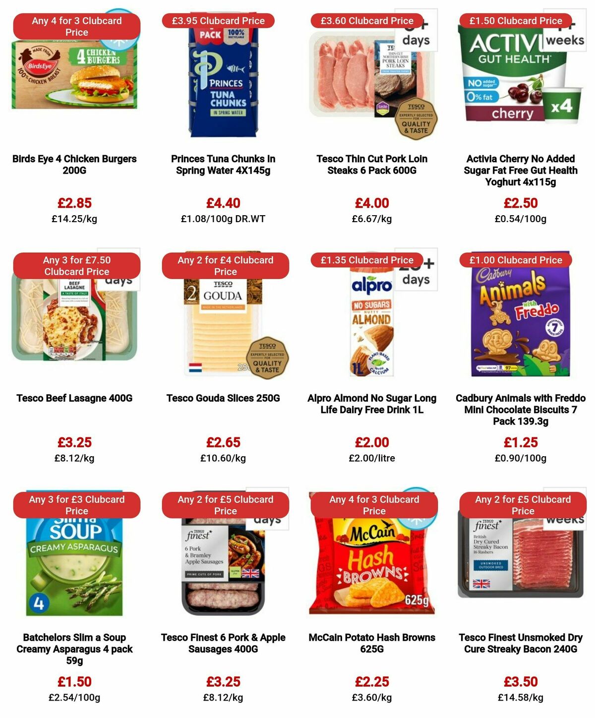 TESCO Offers from 18 January