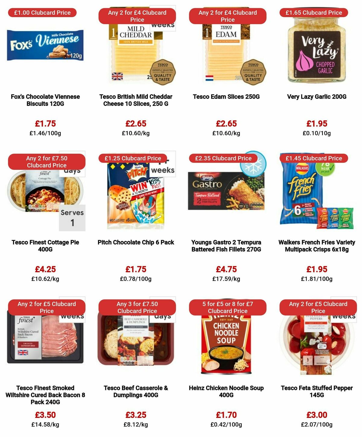 TESCO Offers from 18 January