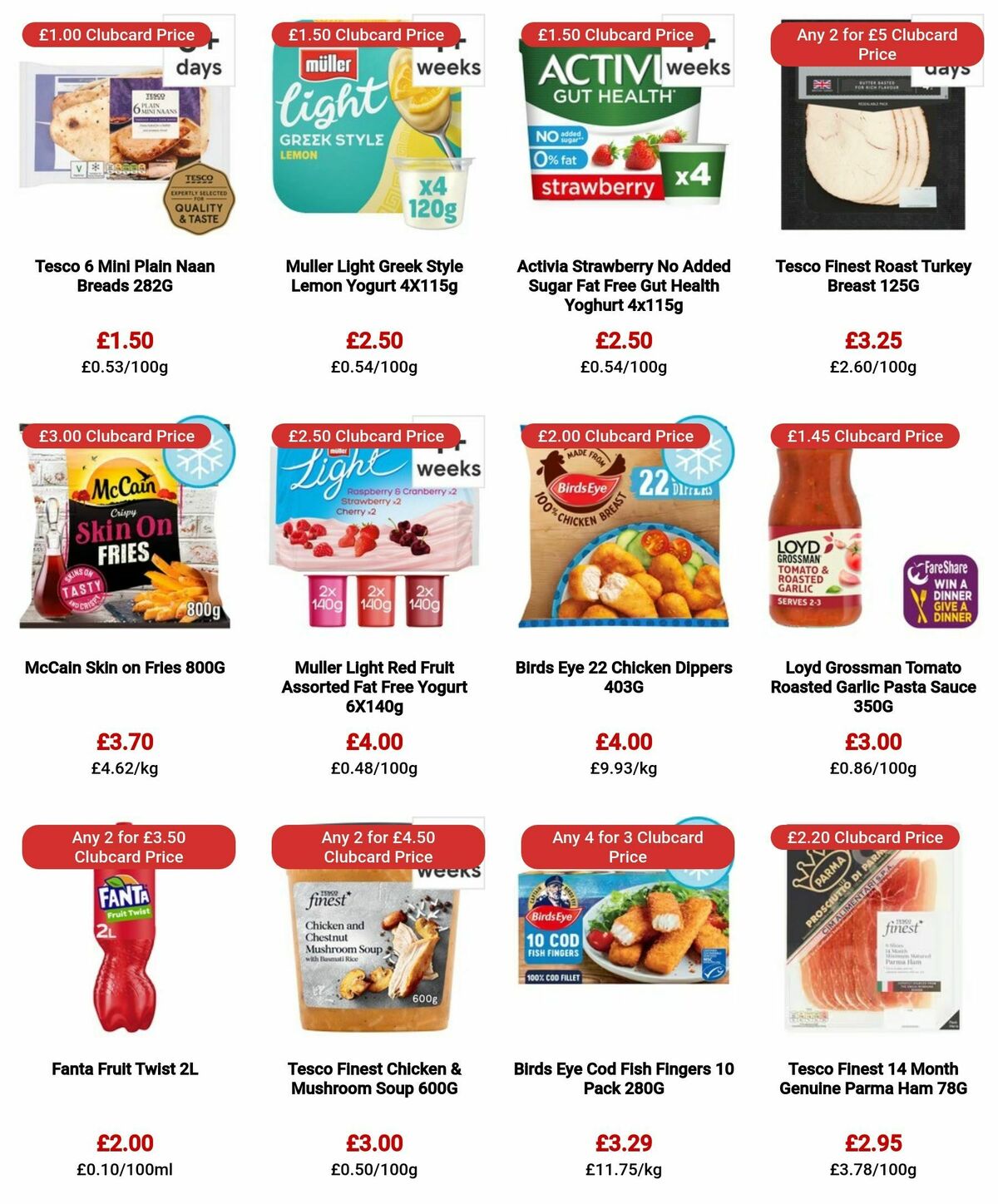 TESCO Offers from 18 January