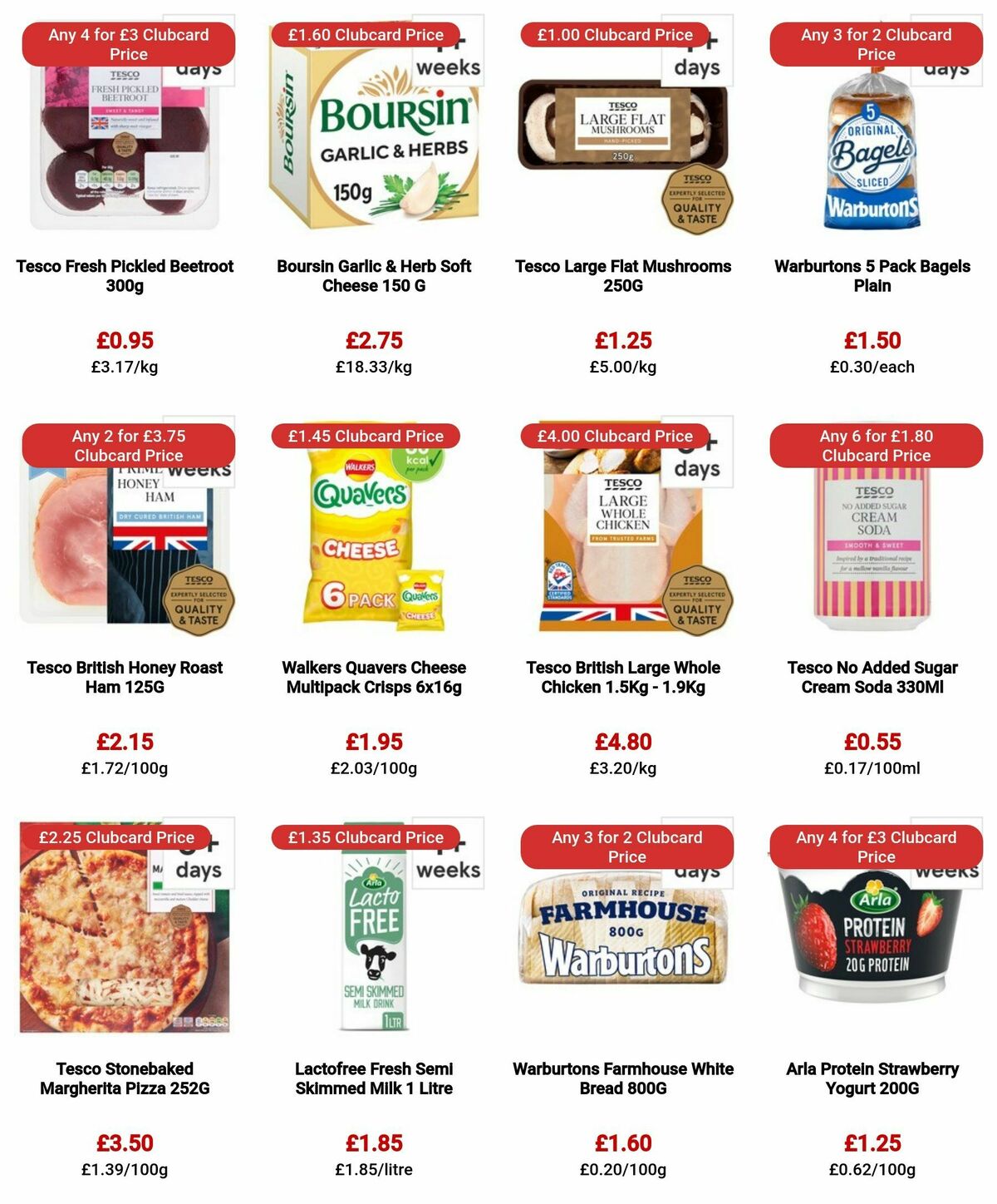 TESCO Offers from 18 January