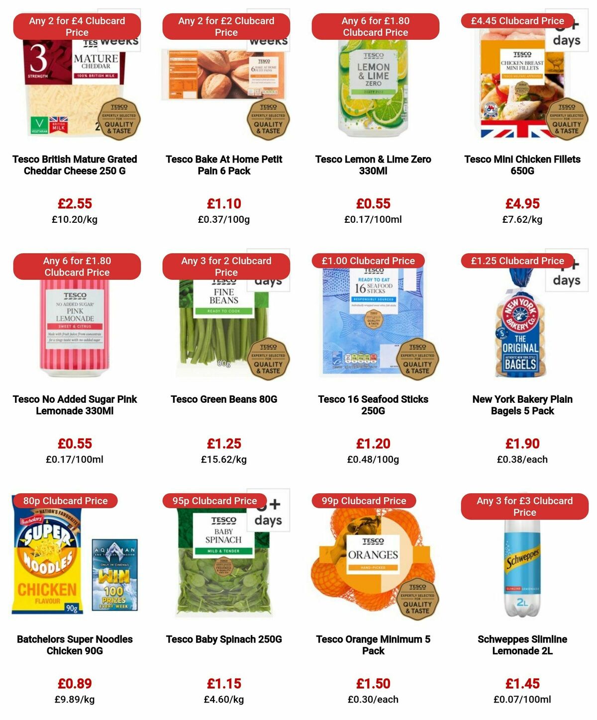 TESCO Offers from 18 January