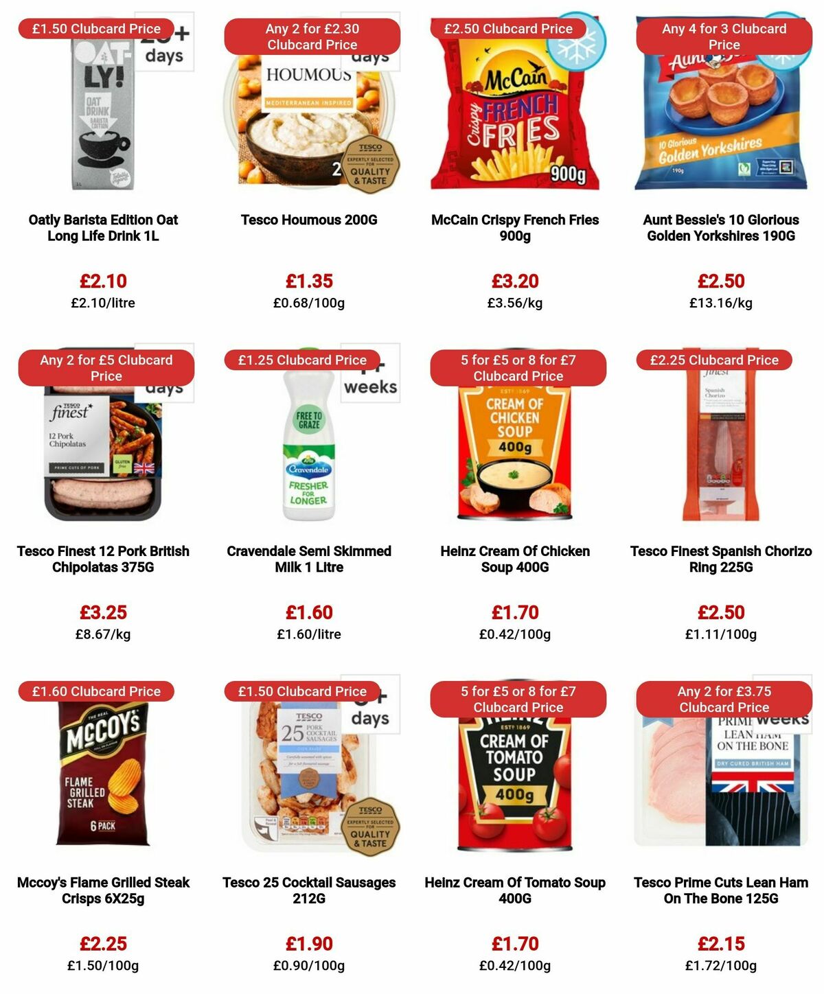 TESCO Offers from 18 January